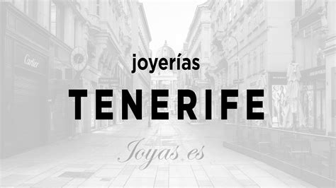 Las 11 Mejores Joyerías en Tenerife (2024) .